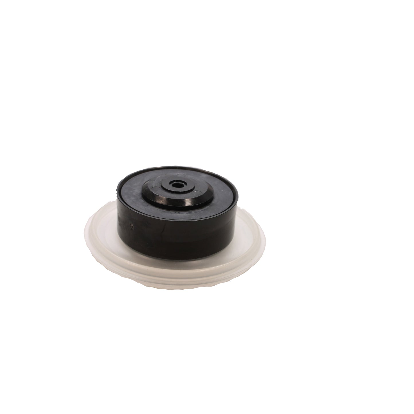 Jar Top Automatic Valve Diaphragm Orbit Irrigation sprinkler valve with black cap on white body on Tampa Home & Garden Store