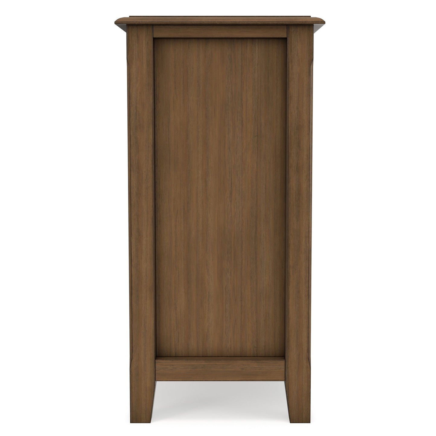 Burlington Handcrafted Low Storage Cabinet in warm brown wood finish by HouseOfZazla on Tampa Home & Garden Store