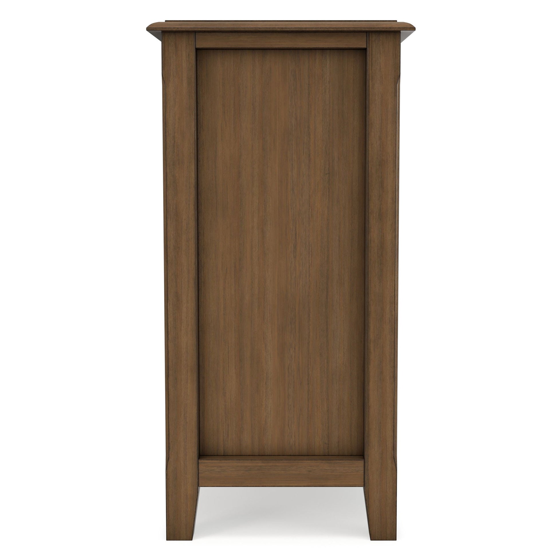 Burlington Handcrafted Low Storage Cabinet in warm brown wood finish by HouseOfZazla on Tampa Home & Garden Store
