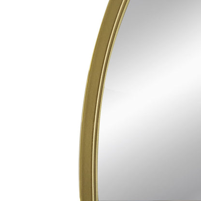 The Celine Arch Body Mirror with slim gold frame by HouseOfZazla, floor mirror on Tampa Home & Garden Store