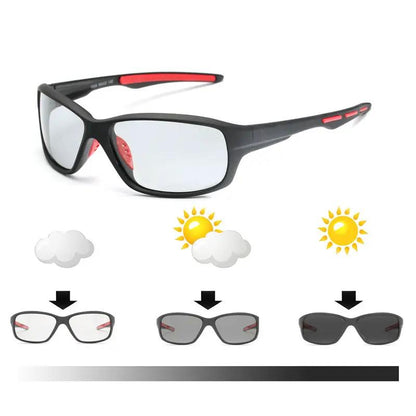 Night vision polarized glasses FLIPSTYLEZLLC, black frame gray lenses; 3 lens types on Tampa Home & Garden Store