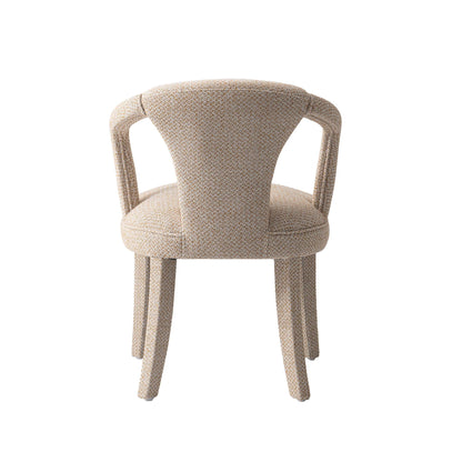Palmer Mid Century Modern Tweed Armchair