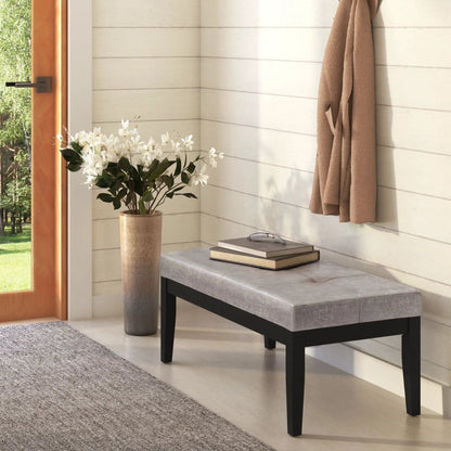Lacey Upholstered Tufted Ottoman Bench for Living