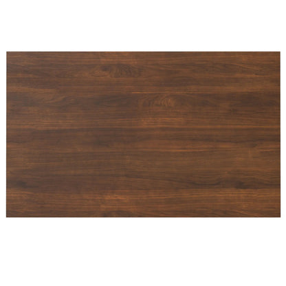 Hunter Square Tabletop Dining Table dark brown wood finish by Unique Piece Furniture on Tampa Home & Garden Store