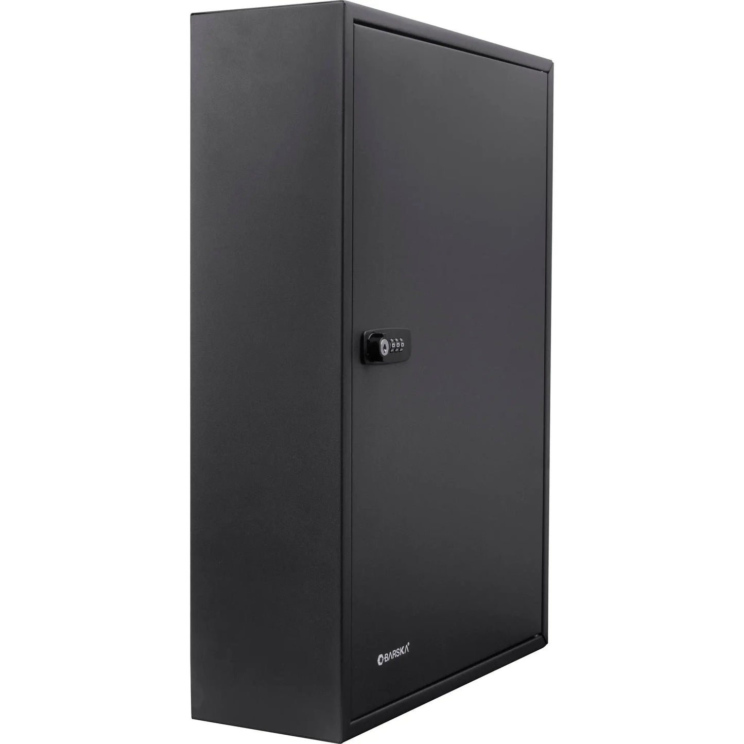 Adjustable key cabinet with combination lock, black Barska wall storage organizer on Tampa Home & Garden Store