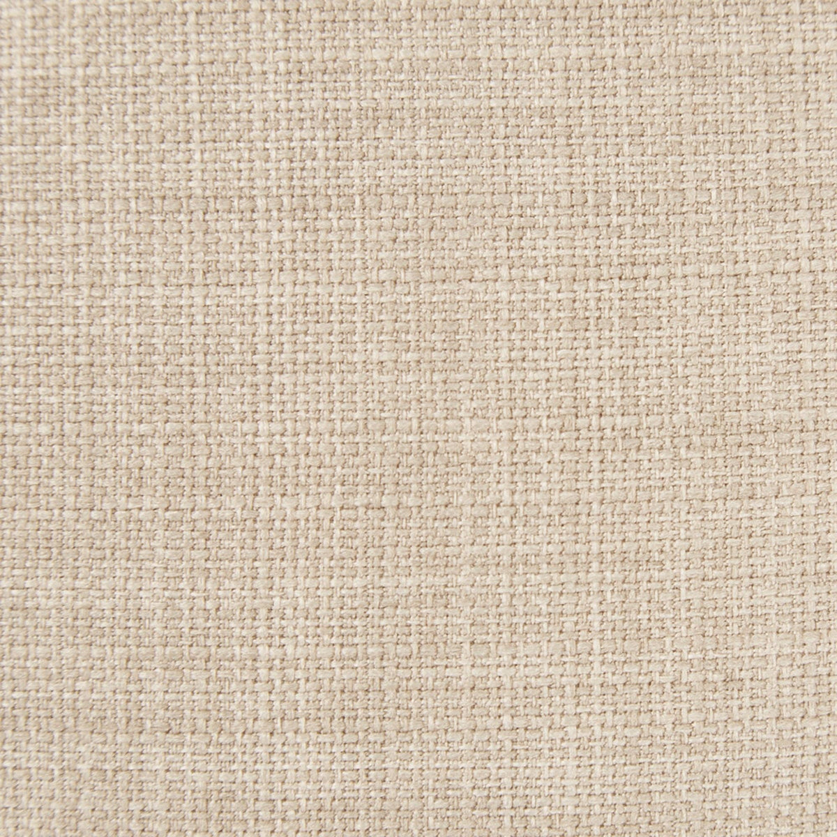 Modern lounge chair beige fabric upholstery close-up, showing textured weave on Tampa Home & Garden Store