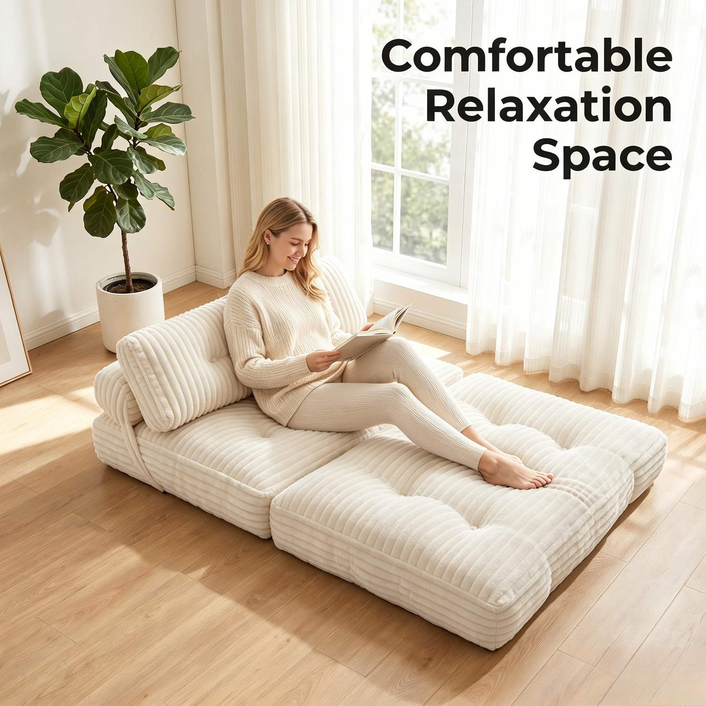 Folding Sofa Bed or Chair for a Cozy Living Room