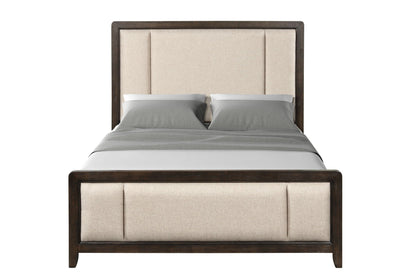 Upholstered Headboard and Footboard Bed Frame