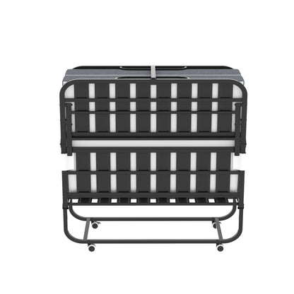 Wide Folding Rollaway Bed and Memory Foam