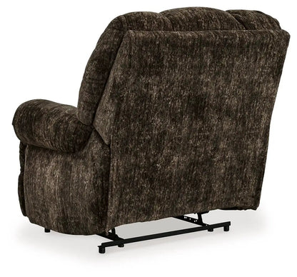 Movie Man Large Wall Recliner in Plush Upholstery