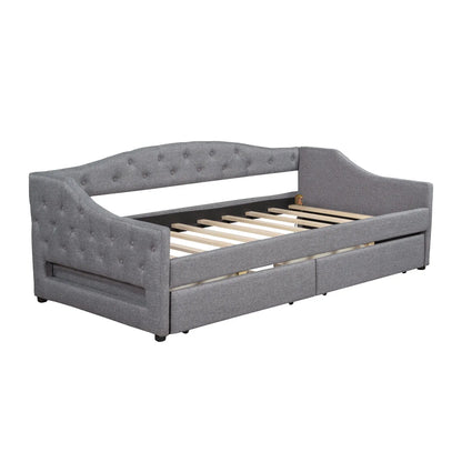 Daybed With LED Lighting and Upholstered Frame