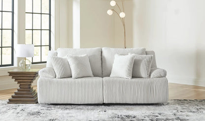 Top Tier Corduroy Reclining Sectional with Chaise