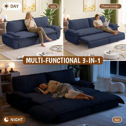 Queen Sleeper Bed and a 3 in 1 Convertible Sofa