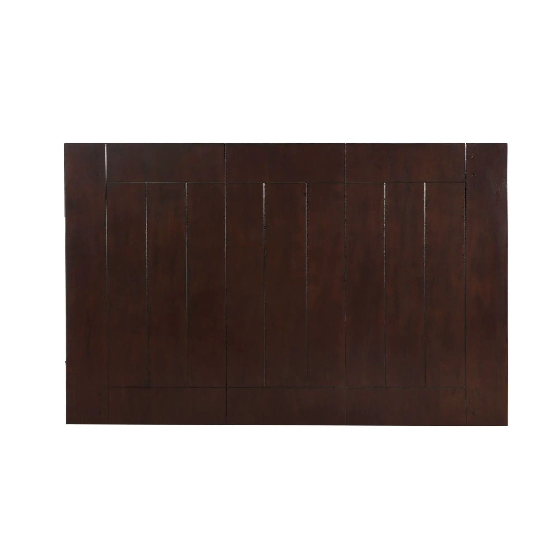 Urbana Cherry dining table with dark paneled wood surface by Unique Piece Furniture on Tampa Home & Garden Store