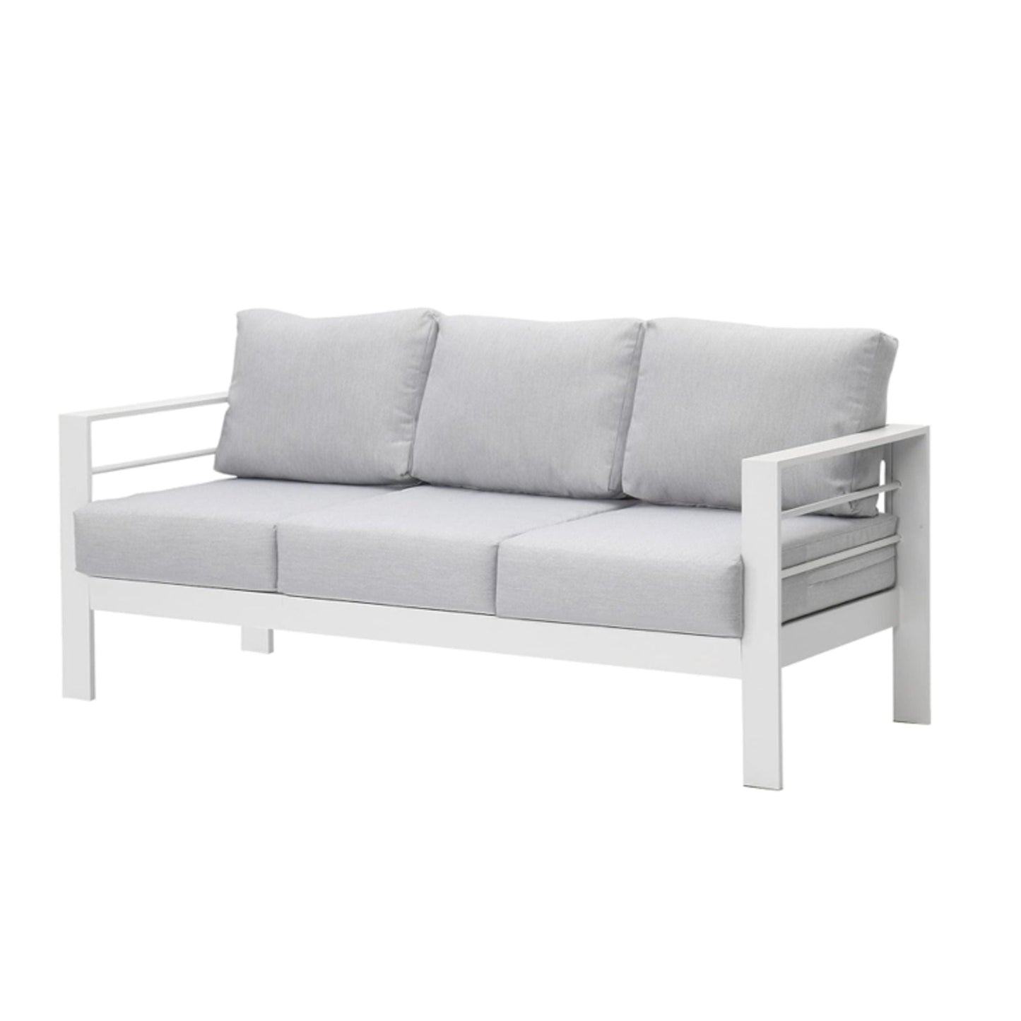 Three Seat Outdoor Sofa and Thick Cushions