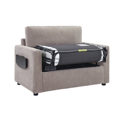 Foldable Sleeper Sofa with USB Ports and Storage