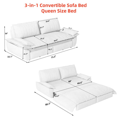Queen Size Pull Out Sofa And a Convertible Bed