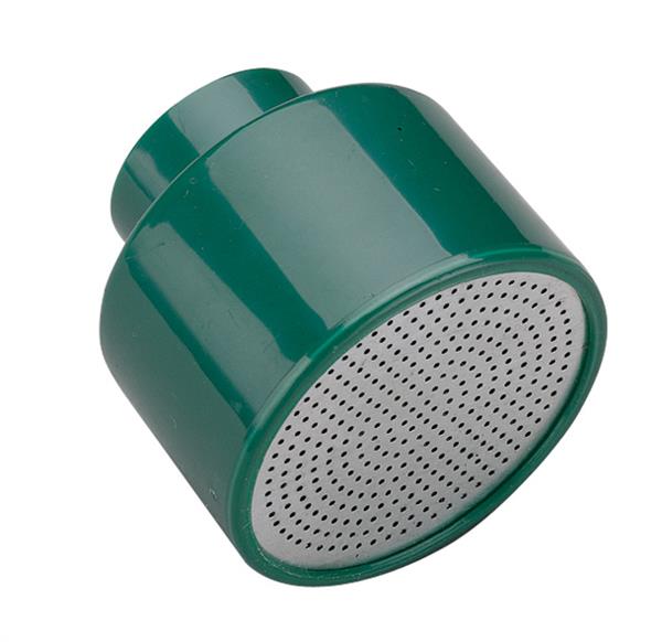 Replacement shower wand head with gentle spray, green Orbit Irrigation hose-end spray plate on Tampa Home & Garden Store
