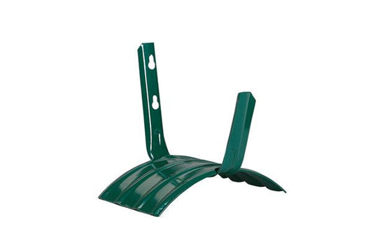 Metal hose hanger Orbit Irrigation, green wall-mount hose holder on Tampa Home & Garden Store