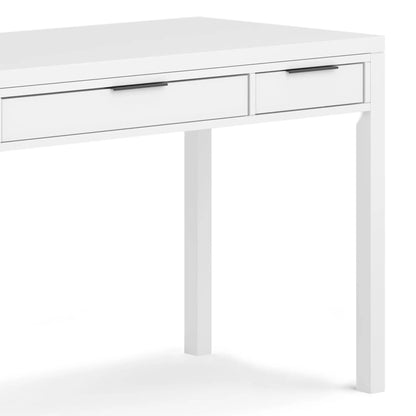 Hollander handcrafted desk white writing desk with two drawers Unique Piece Furniture on Tampa Home & Garden Store