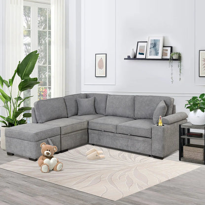 Sleeper Sofa Bed With Storage 2 In 1 Couch