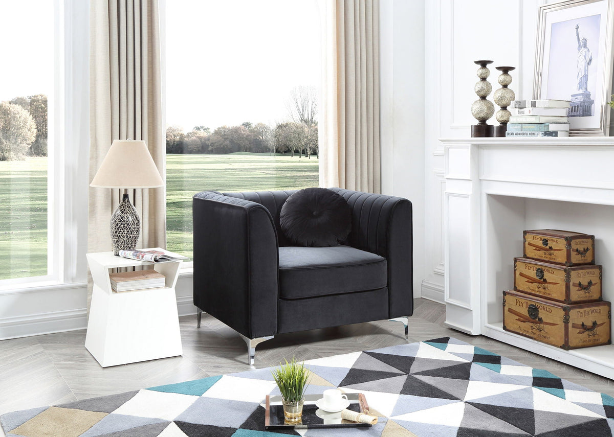 Contemporary Micro Suede and Cozy Lounge Chair