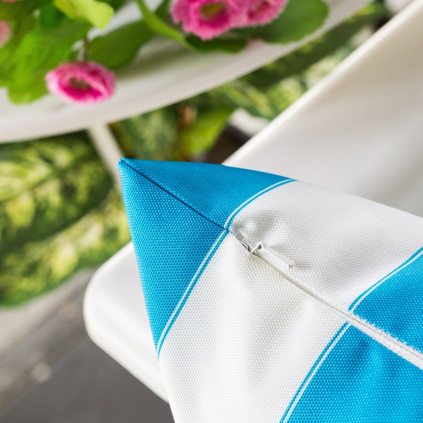 Horizon Stripe Pillow For Indoor And Outdoor Use
