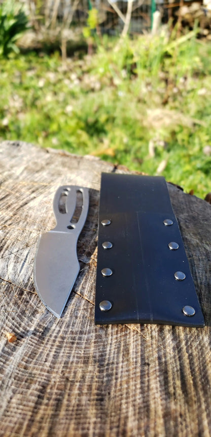 the Grimalkin Ultra Portable Bushcraft Knife