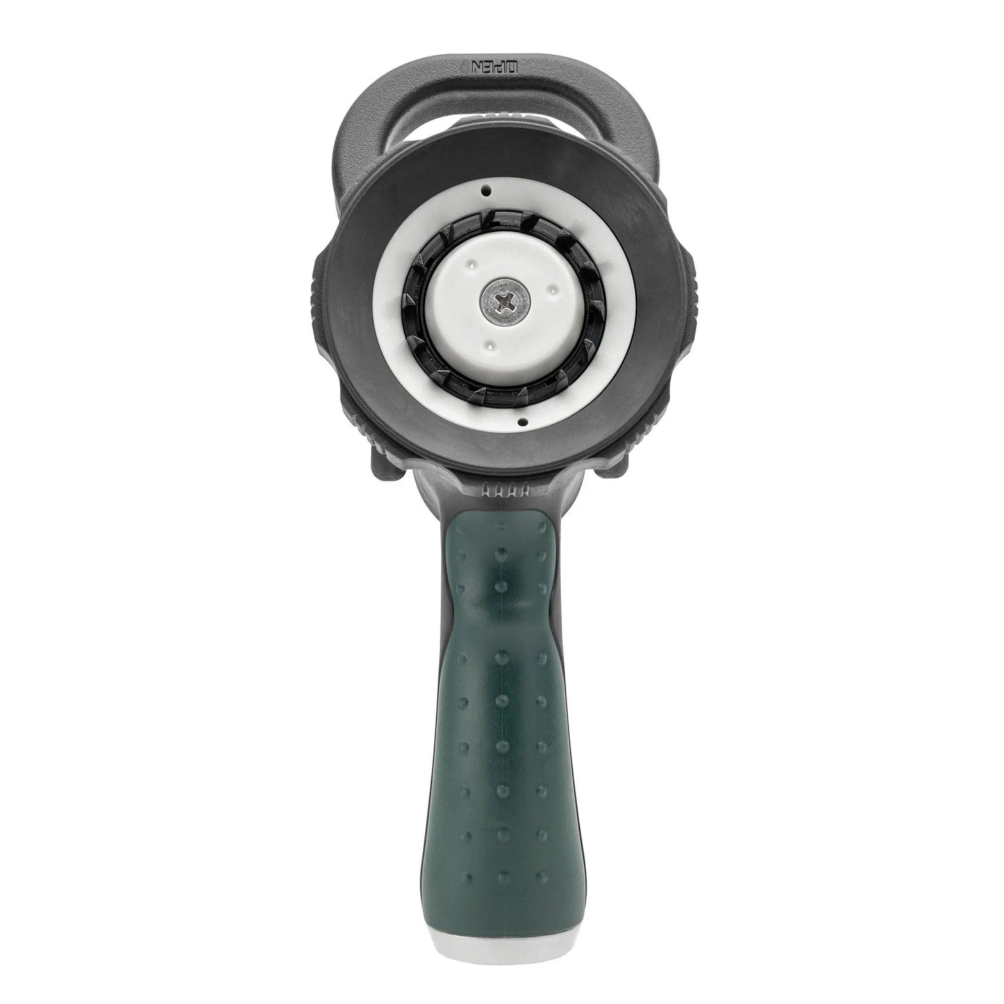 XL Stream Fire Hose Nozzle adjustable spray nozzle Orbit Irrigation gray/black with green grip on Tampa Home & Garden Store