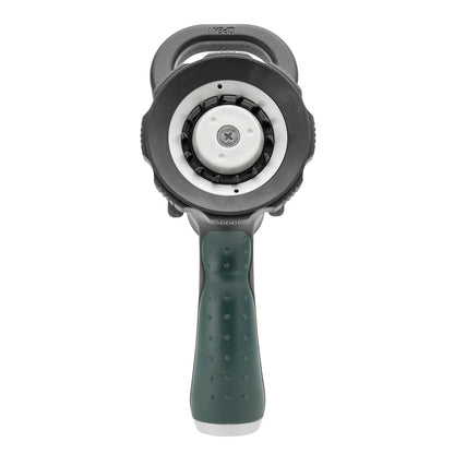 XL Stream Fire Hose Nozzle adjustable spray nozzle Orbit Irrigation gray/black with green grip on Tampa Home & Garden Store