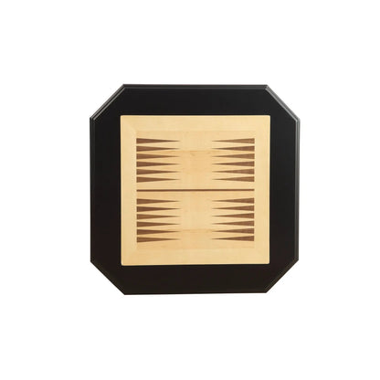 Bishop Reversible Chess Checker Table with Tray