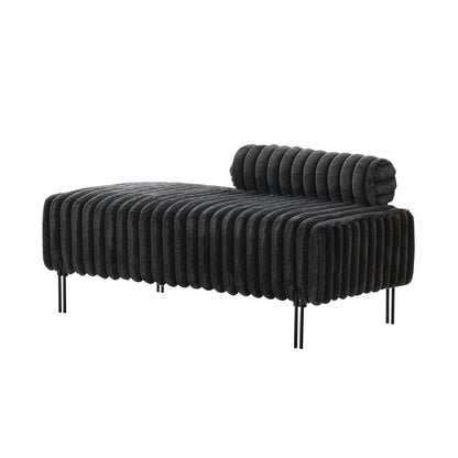 Mini dark gray velvet tufted loveseat with adjustable backrest by HouseOfZazla on Tampa Home & Garden Store