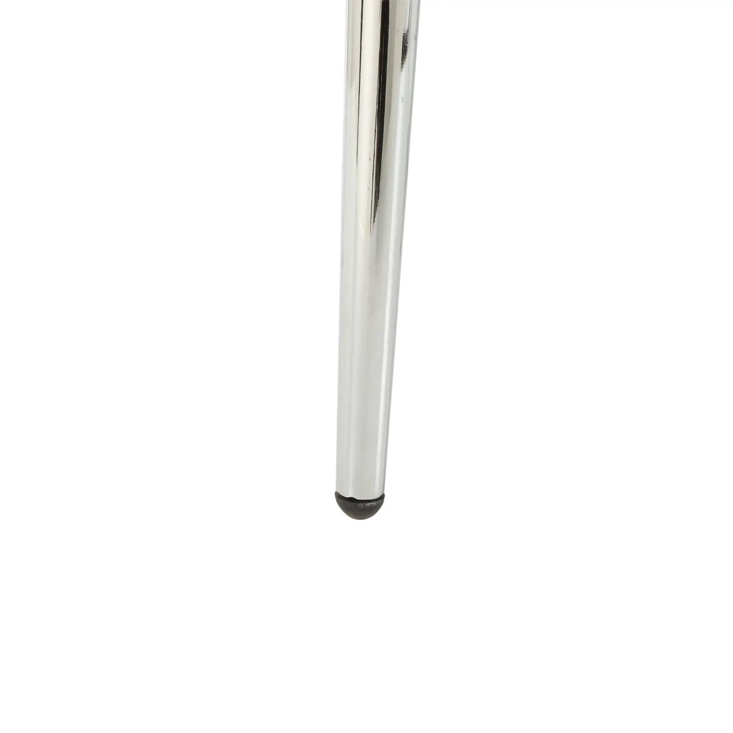 Modern dining chair leg in chrome with black foot cap from Unique Piece Furniture chair sets on Tampa Home & Garden Store