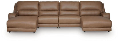 DeepWakes Power Reclining Sectional with Chaise