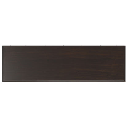 Connaught Wide Entryway Storage Cabinet by HouseOfZazla in dark espresso wood finish on Tampa Home & Garden Store