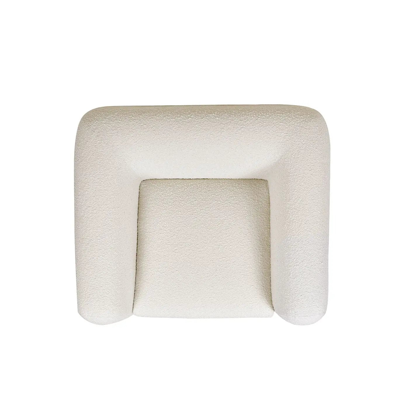 Alpine Sherpa Arm Chair, sherpa upholstery with rounded square arms by Unique Piece Furniture on Tampa Home & Garden Store