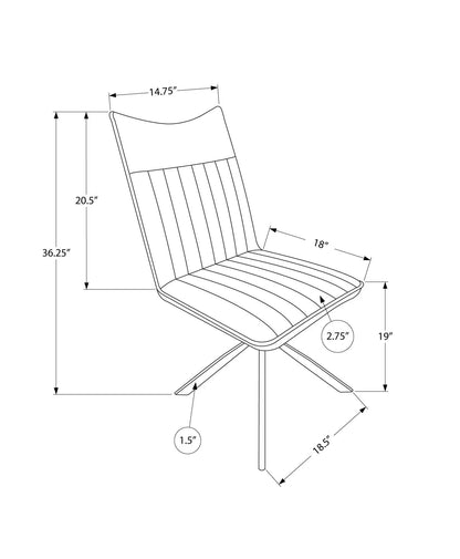 Dining Chair Side Upholstered Dining Room Modern