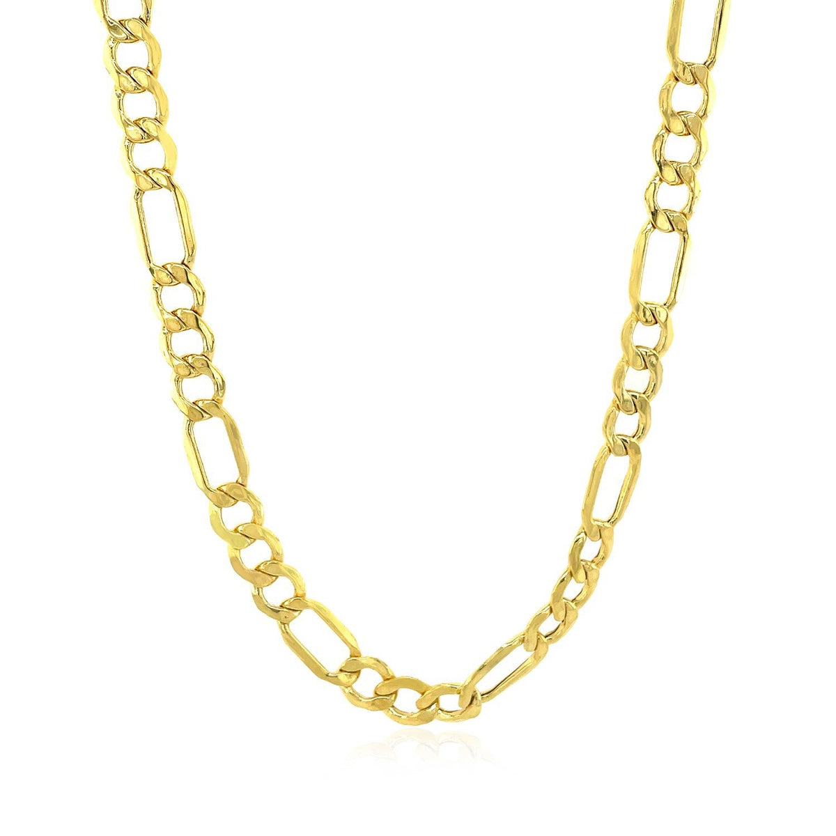 5.4mm 10k yellow gold lite Figaro chain necklace by Bids.com on Tampa Home & Garden Store