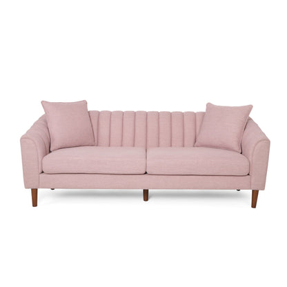 Contemporary 3 Seater Sofa With Plush Cushions