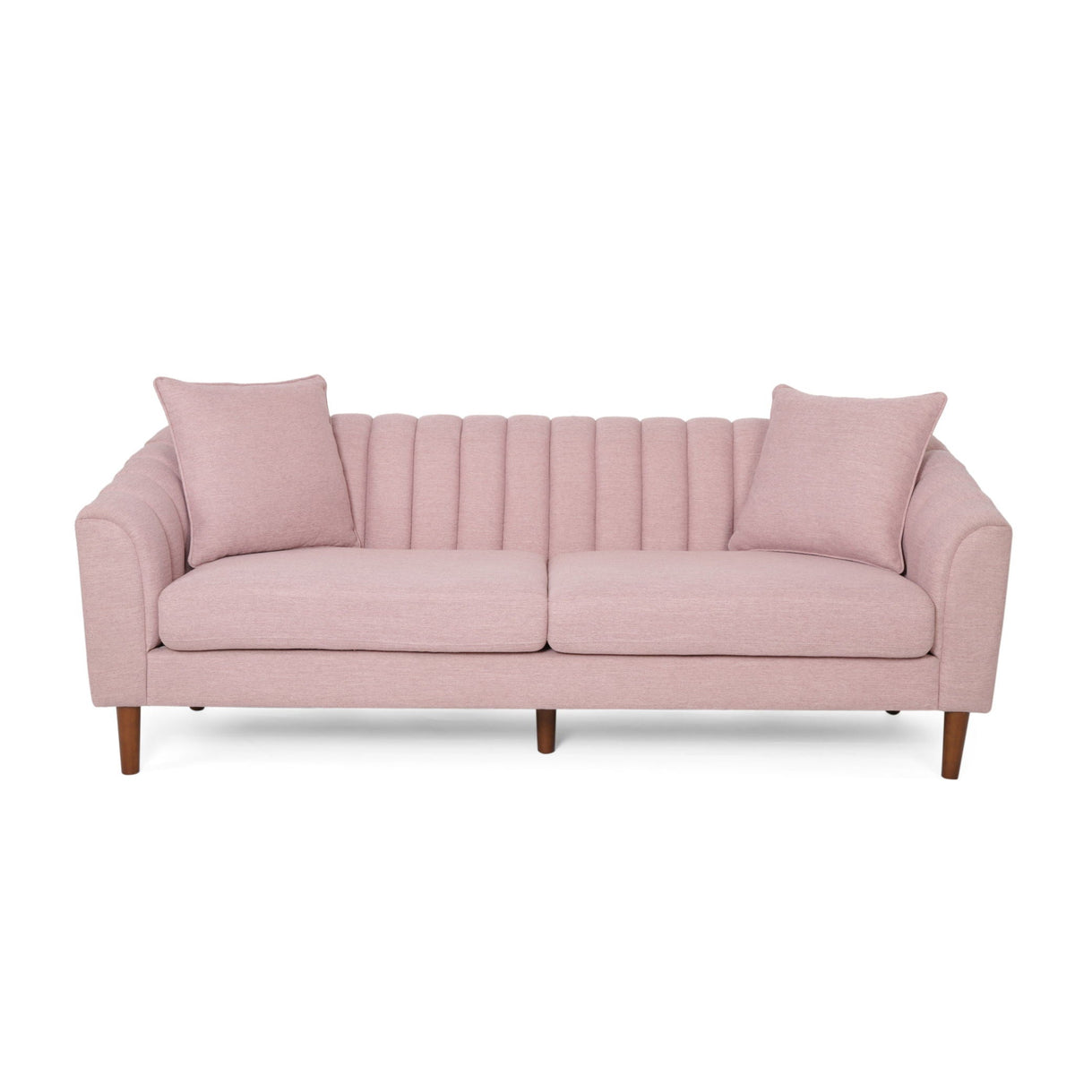 Contemporary Three Seater Sofa with Button Stitch