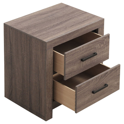 Sherwood 4 piece bedroom set dresser in dark wood finish by HouseOfZazla on Tampa Home & Garden Store