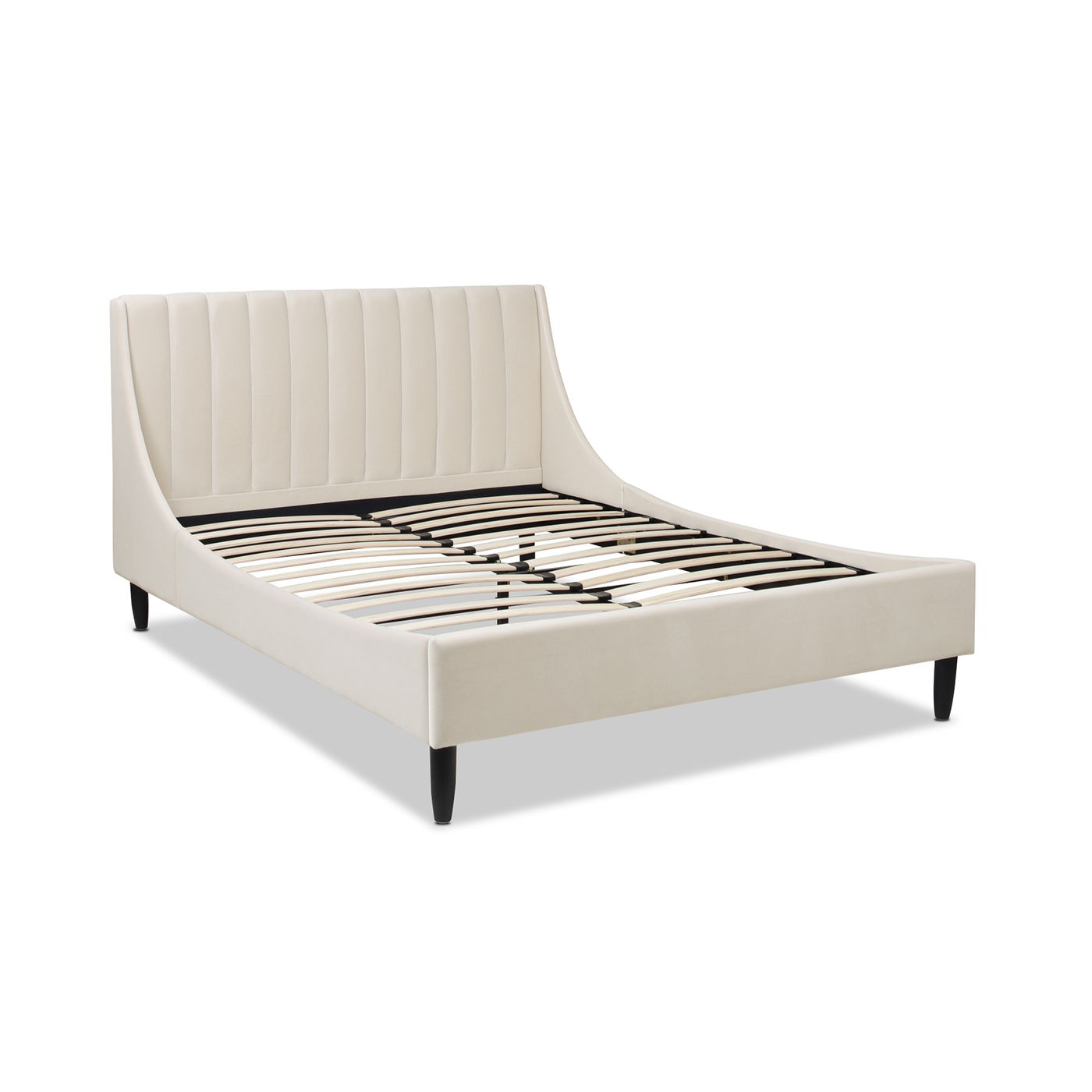 Aspen Vertical Tufted and Modern Platform Bed