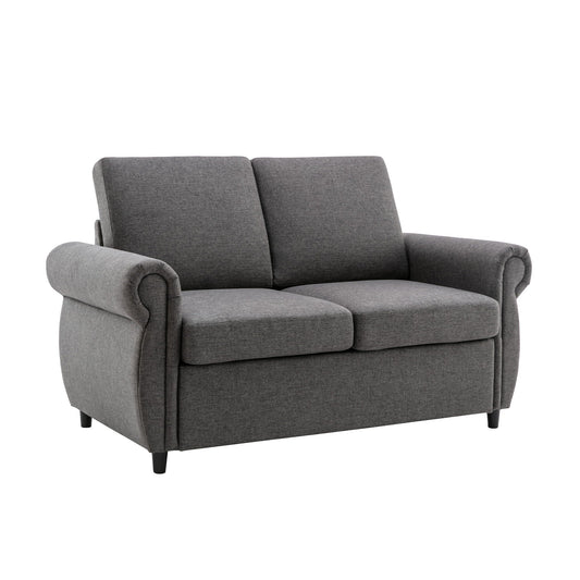 Pull Out Sofa Bed With Twin Memory Foam Mattress