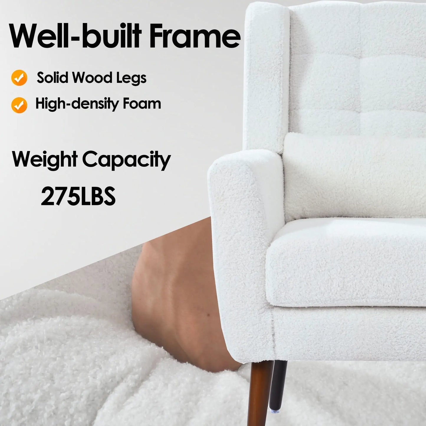 Modern Accent Chair For Living Room and Bedroom
