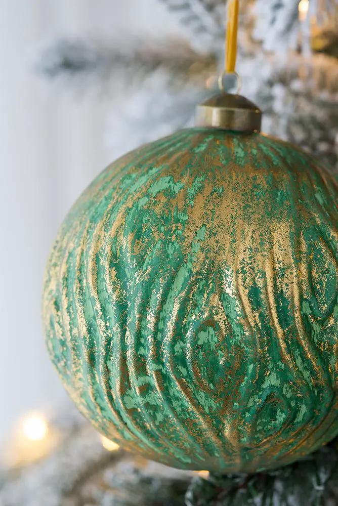 Christmas Ball Glass Ornament and Tree Decoration