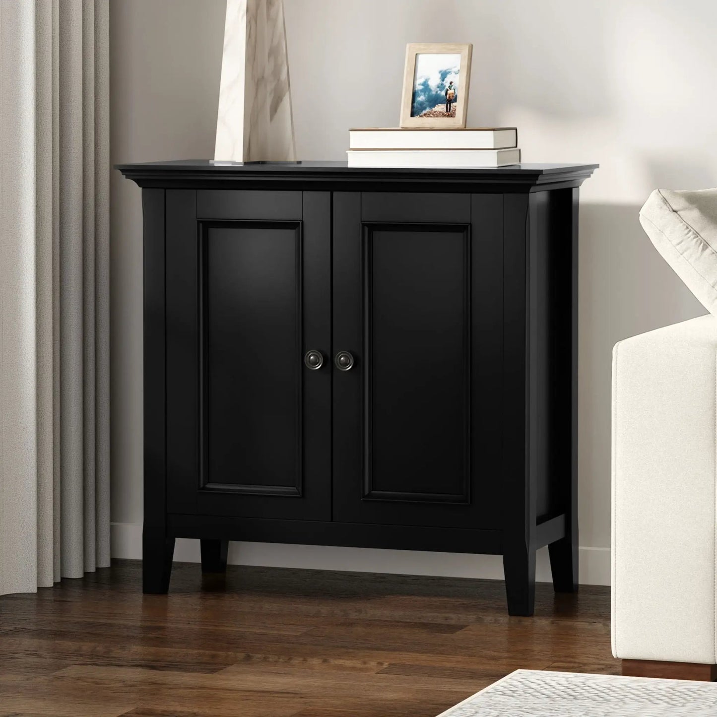 Amherst Handcrafted Low Storage Cabinet Essential