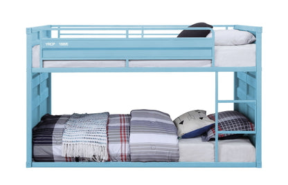 Cargo Twin Over Twin Bunk Bed light blue, HouseOfZazla on Tampa Home & Garden Store