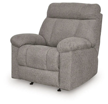 Hoyne Park Rocker Recliner in gray textured fabric by Unique Piece Furniture on Tampa Home & Garden Store