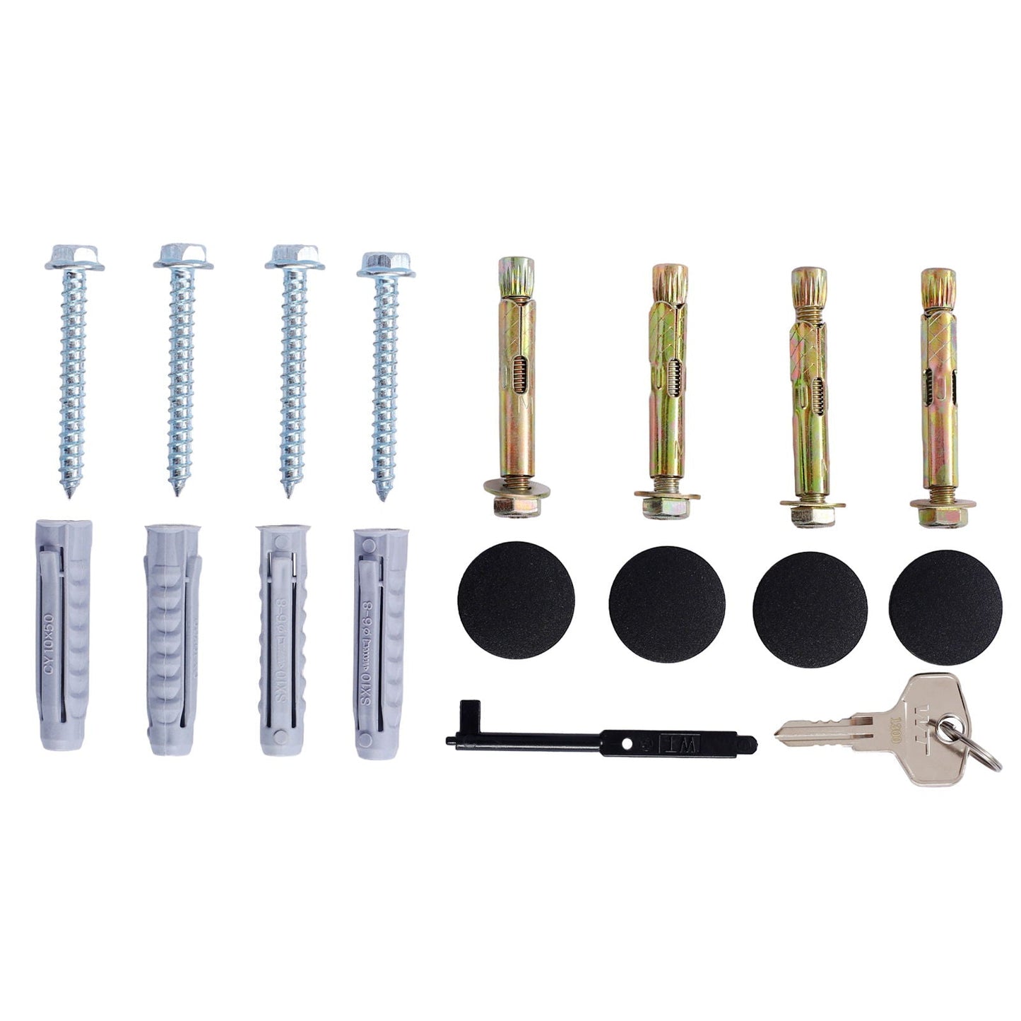 Secure Outdoor Galvanized Box and Code Lock