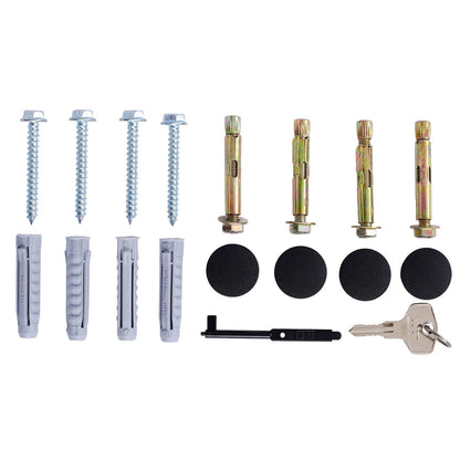 Secure Outdoor Galvanized Box and Code Lock